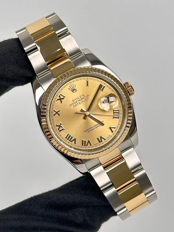 Rolex 36mm Steel and Yellow Gold 116233 chro 2