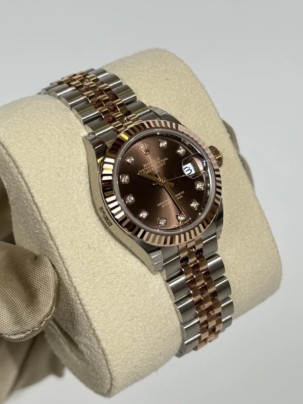 Rolex 28 mm Steel and Everose Gold 279171-0011 2