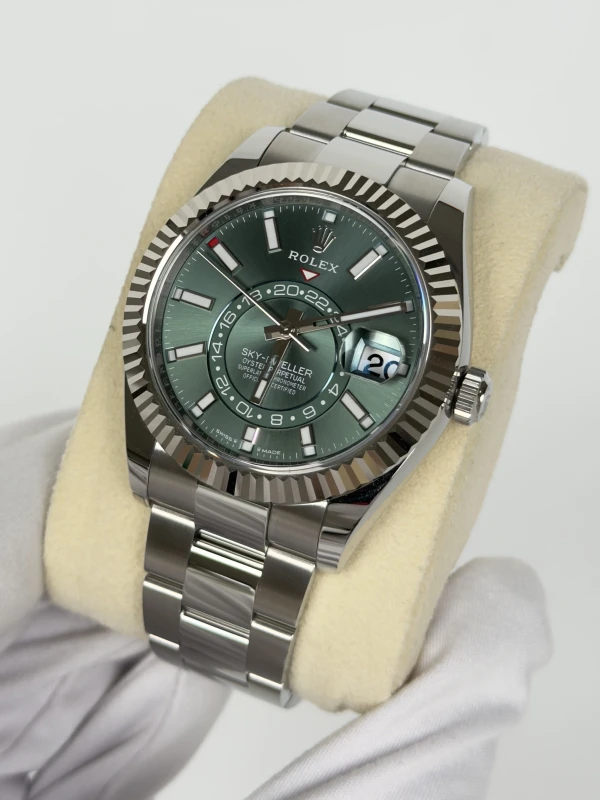 Rolex 42mm Steel and White Gold 336934-0001 3