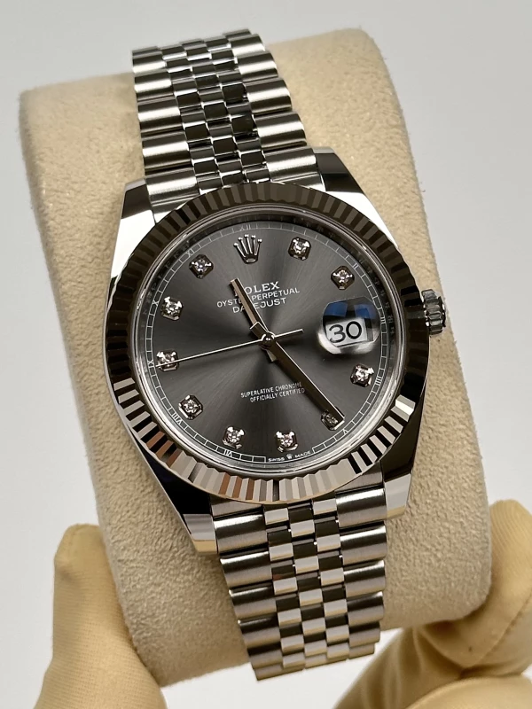 Rolex 41mm Steel and White Gold 126334-0006 3