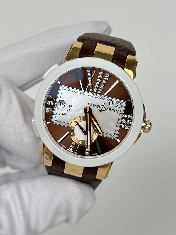 Ulysse Nardin Executive Dual Time Lady 246-10/30-05 4