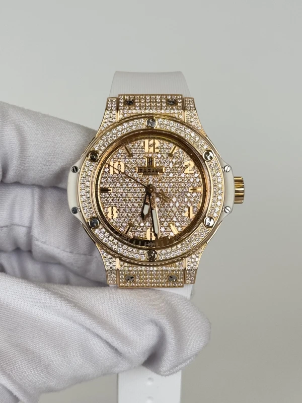Hublot Red Gold All White Diamonds 361.PE.9010.RW.1704 2