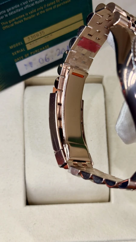 Rolex 42mm Everose Gold 336935-0005 7