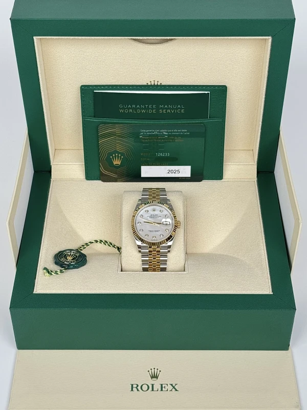 Rolex 36mm Steel and Yellow Gold 126233-0023 5