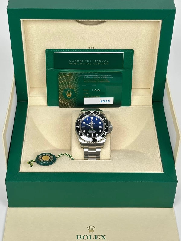 Rolex Deepsea 44mm Steel 136660-0005 5