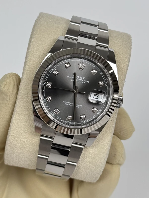 Rolex 41mm Steel and White Gold 126334-0005 4