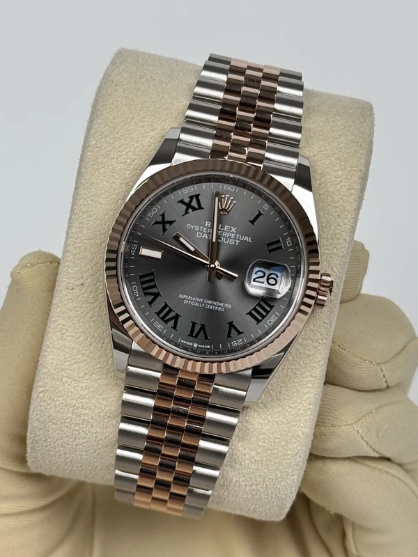Rolex 36mm Steel and Everose Gold 126231-0029 4