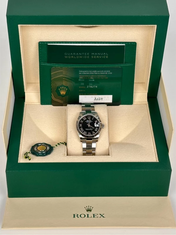 Rolex 31mm Steel and White Gold 278274-0001 5