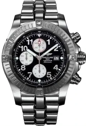 Breitling Super Avenger Automatic Chronograph A13370.BLACK.SSPROF 1