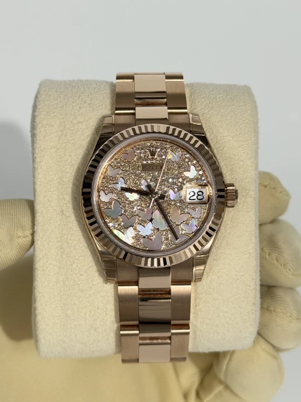 Rolex 31mm Everose Gold 278275-0020 2