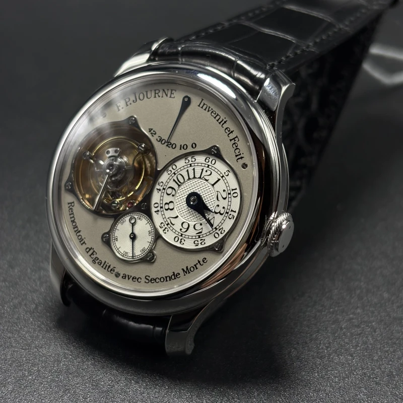 FP Journe Tourbillon Tourbillon Souverain Pt-BlCroco 6