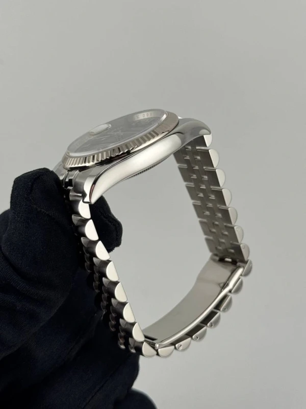 Rolex 36mm Steel and White Gold 116234 4