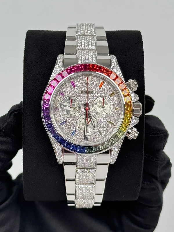 Rolex Cosmograph 40mm Everose Gold 'Rainbow' 126509 XLAB 2