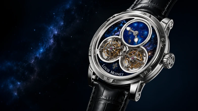 Мини-обзор Louis Moinet Sideralis Double Tourbillon LM-46.70.20