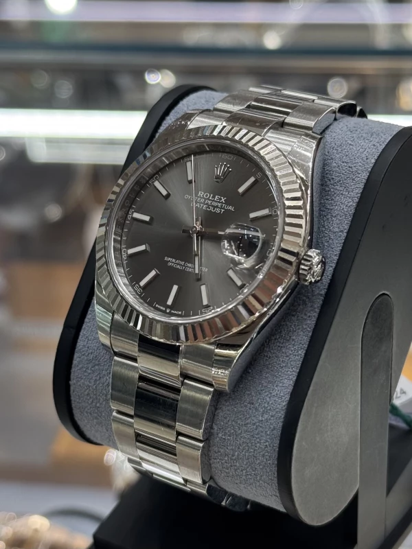 Rolex 41mm Steel and White Gold 126334-0013 3