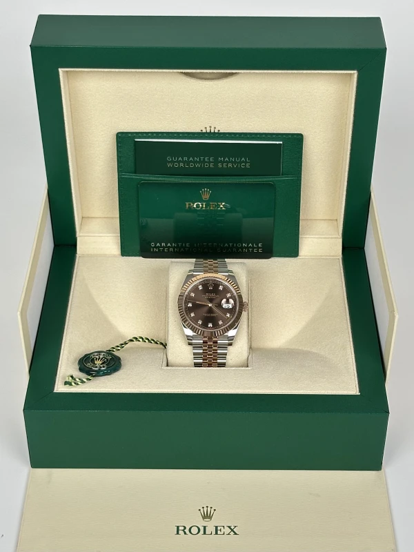 Rolex 41mm Steel and Everose Gold 126331-0004 5