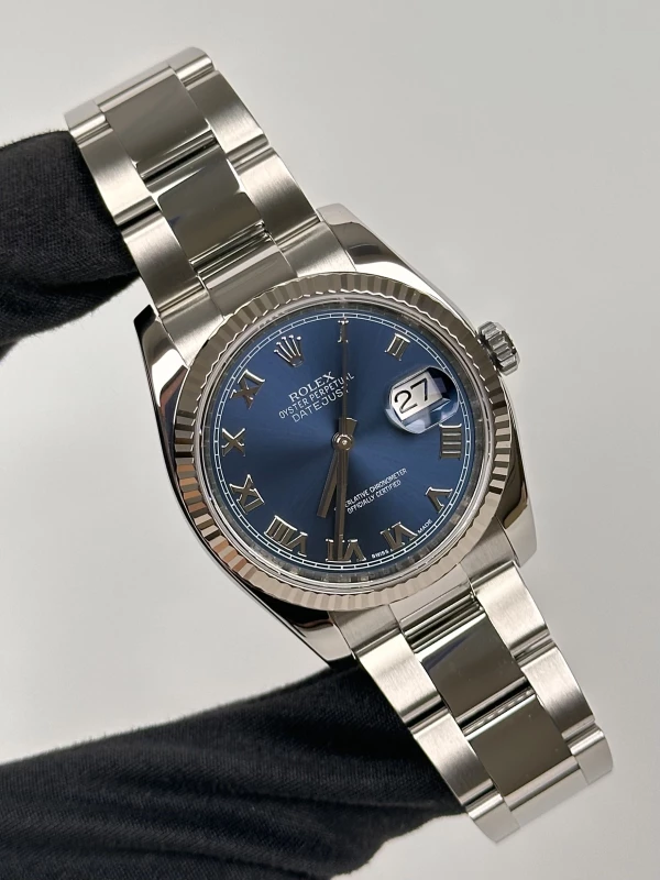 Rolex 36 mm, Oystersteel and white gold 116234-0133 2