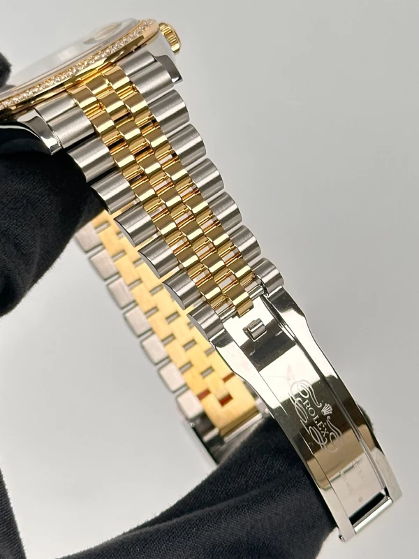 Rolex 36 mm, Oystersteel, yellow gold and diamonds 126283rbr-0017 6