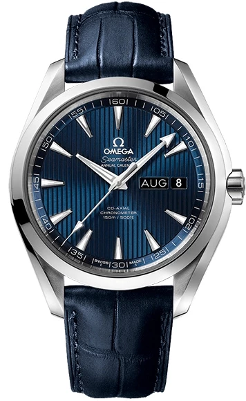Aqua Terra 150M Co‑Axial Chronometer Annual Calendar 43 mm