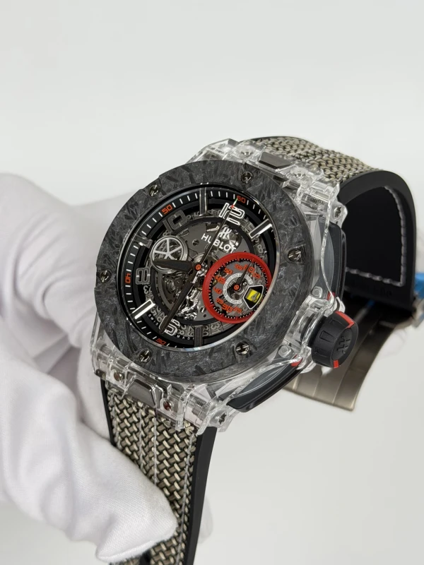 Hublot Scuderia Ferrari 90th Anniversary Sapphire 402.JQ.0123.NR 4