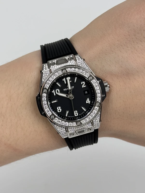 Hublot ONE CLICK STEEL DIAMONDS 485.SX.1170.RX.1604 9