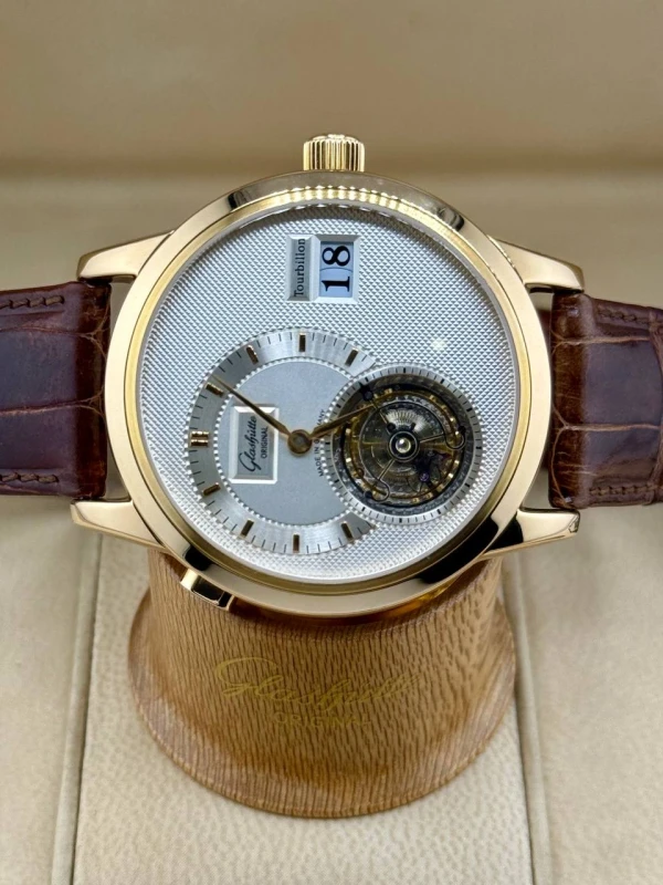 Glashutte Original LIMITED EDITION PINK GOLD TOURBILLON 93-01-01-04 2