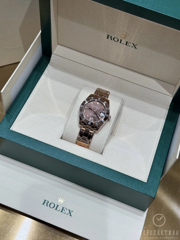 Rolex Everose Gold 34 mm 81315 brdr 5
