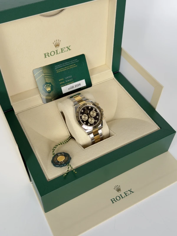 Rolex Cosmograph 40mm Steel and Yellow Gold 126503-0002 5