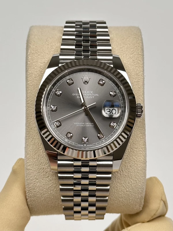 Rolex 41mm Steel and White Gold 126334-0006 2