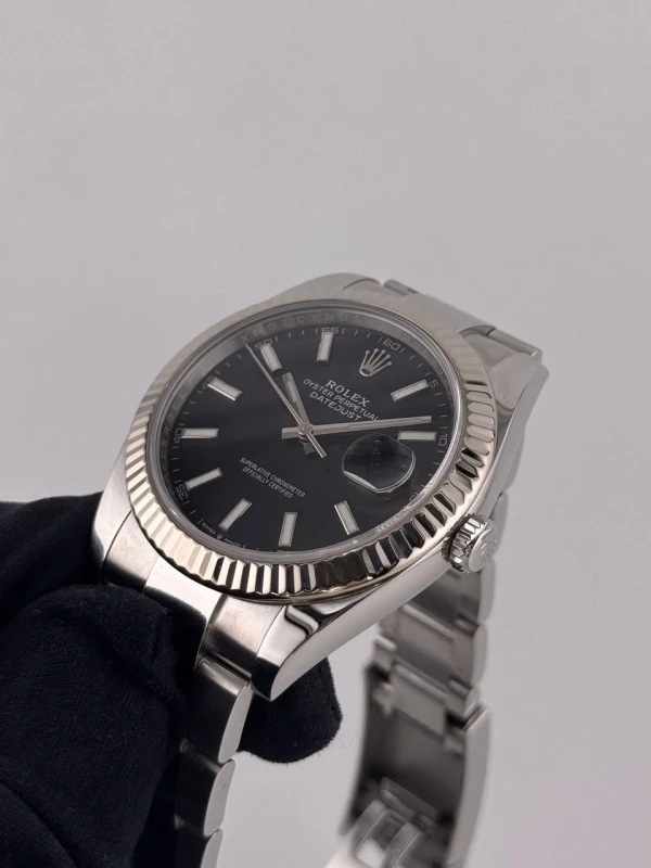 Rolex 41 mm, steel and white gold 126334-0017 8