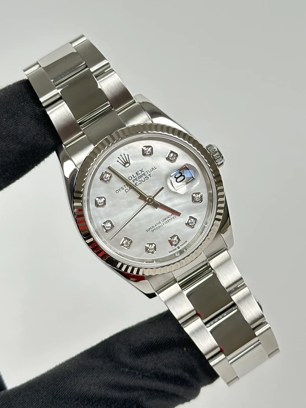 Rolex 36mm Steel and White Gold 126234-0020 2