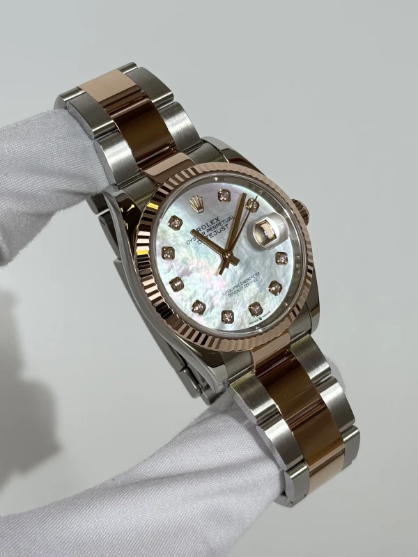 Rolex 36mm Steel and Everose Gold 126231-0022 2