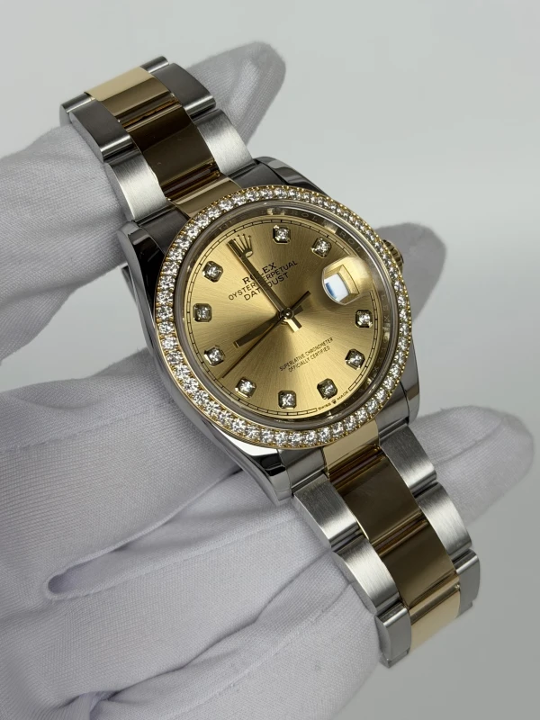 Rolex 36mm Steel and Yellow Gold 126283rbr-0004 2