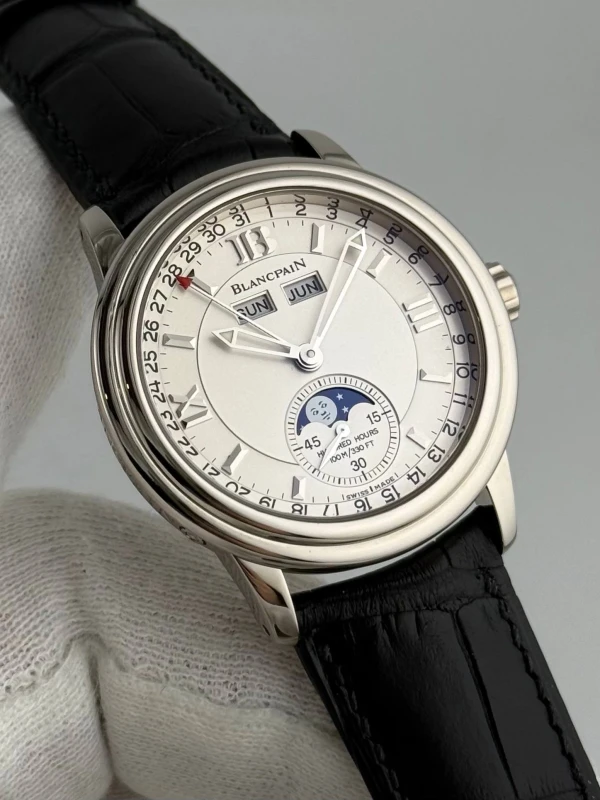 Blancpain Moon Phase Complete Calendar 38mm 2763-1542A-53 3