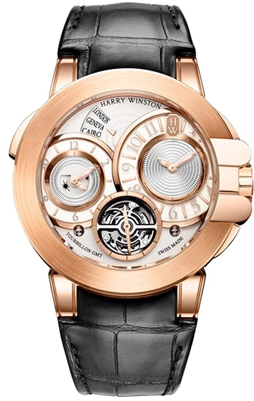 Harry Winston Tourbillon GMT OCEATG45RR004 изображение - 1