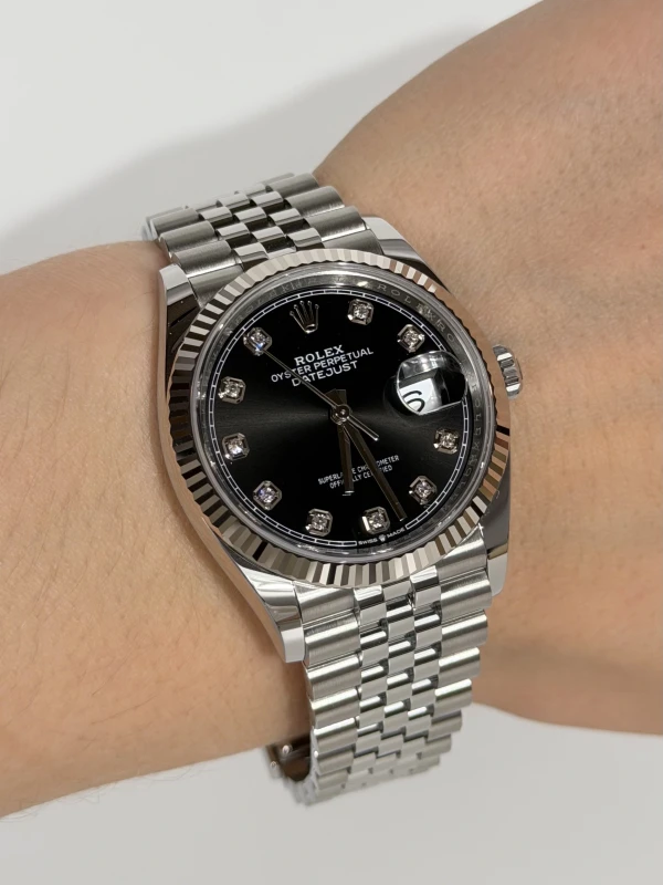 Rolex 36mm Steel and White Gold 126234-0027 4