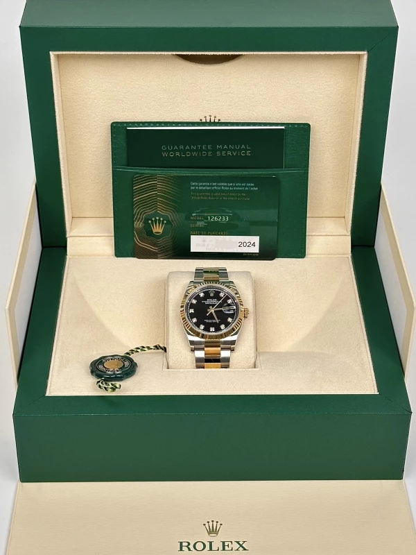 Rolex 36 mm, Oystersteel and yellow gold 126233-0022 5