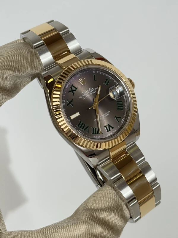 Rolex II 41mm Steel and Yellow Gold 116333 Slate 2