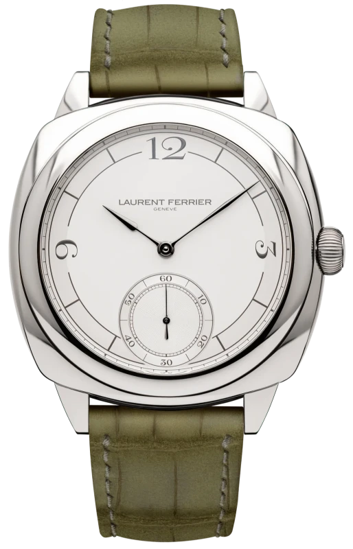 SQUARE MICRO‑ROTOR RETRO SILVERY WHITE