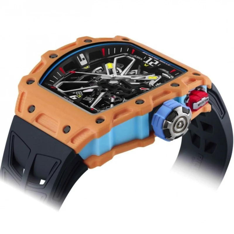 Richard Mille Automatic Rafael Nadal Salmon Quartz TPT RM 35-03 Salmon Quartz TPT