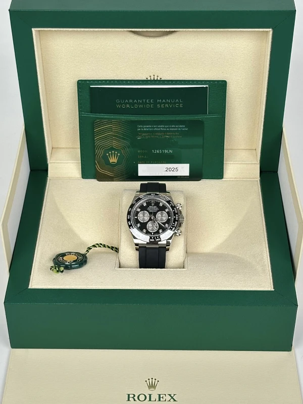 Rolex Cosmograph 40mm White Gold 126519LN-0004 7