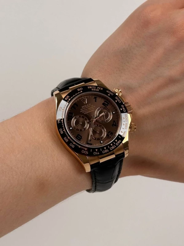 Rolex Cosmograph 40mm Everose Gold 116515 Chocolate Brown 9