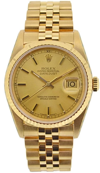 Rolex 36mm Yellow Gold 16238 изображение - 1