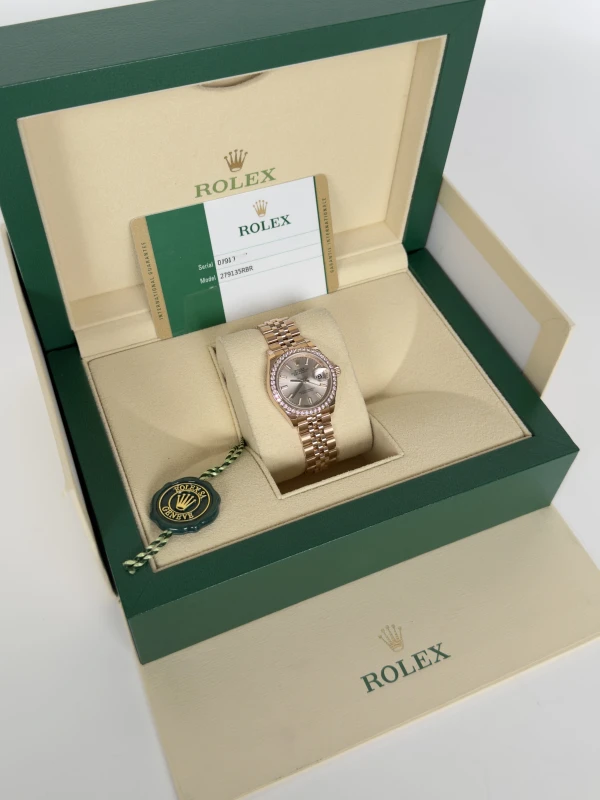 Rolex 28 mm Everose Gold  279135rbr 7