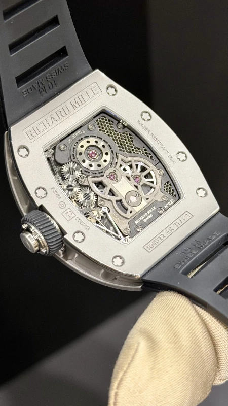 Richard Mille Tourbillon Aerodyne Dual Time Zone Titan RM 022TI 5