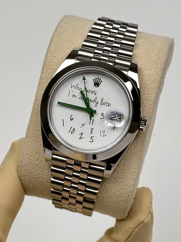 Rolex Perpetual 41 MM STEEL Who Cares  126300 Who Cares 4