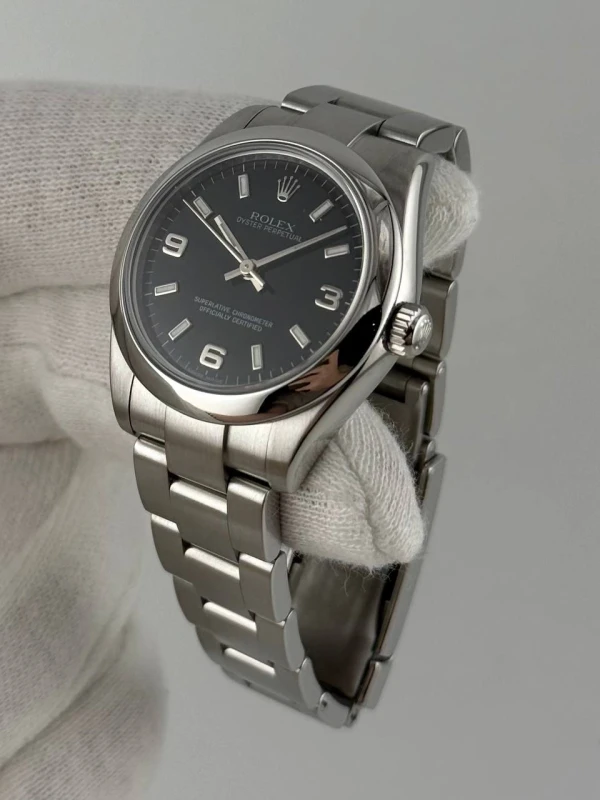 Rolex Perpetual 31mm Steel 177200 Black 3