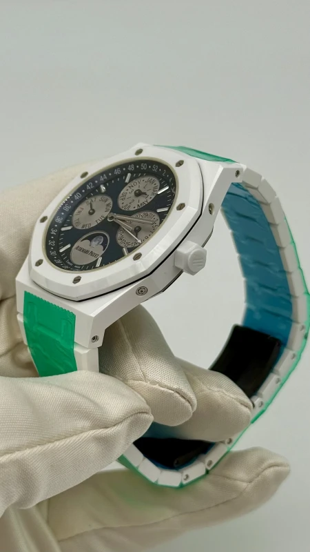 Audemars Piguet Perpetual Calendar White Ceramic 26579CB.OO.1225CB.01 6