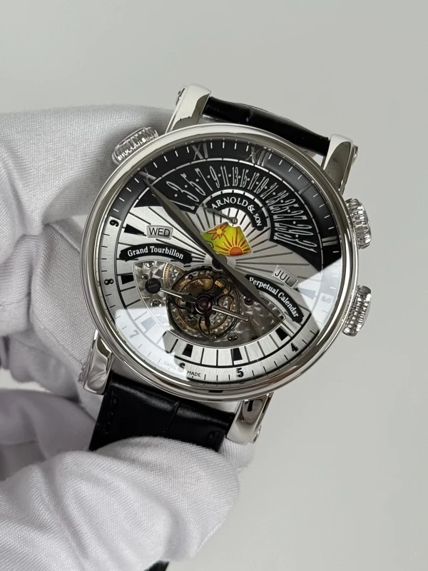 Arnold &amp; Son Grand Complications Tourbillon 1GTBW.S02A 4