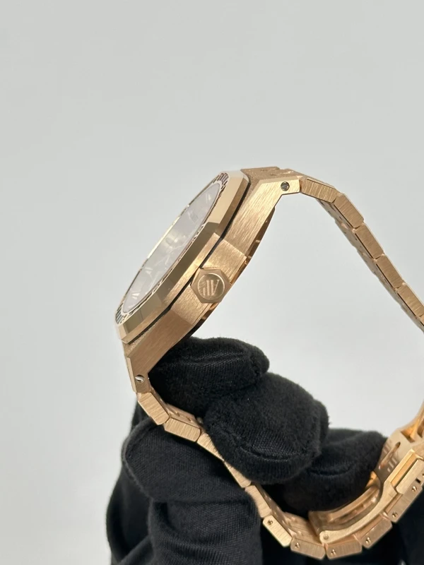Audemars Piguet Double Balance Wheel Openworked 37 mm 'Frosted' 15468OR.YG.1259OR.01 5
